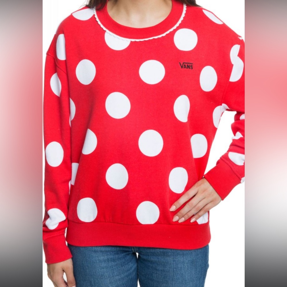 Disney Vans Minnie Mouse Sweatshirt